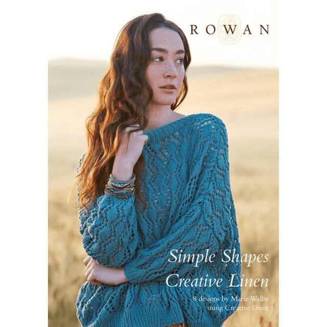 Simple Shapes Creative Linen Pattern Book